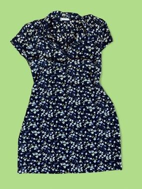 Floral Short Sleeve Dress